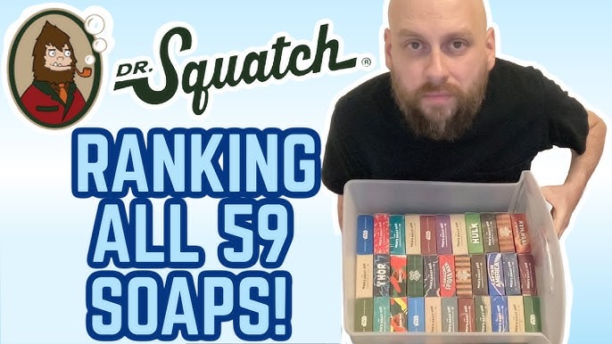 Ranking Dr Squatch soap flavors…which ones should I get next? #drsquat, dr  squatch review