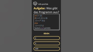 Testfrage if-else in C