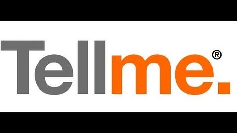 Calling the voice portal TellMe