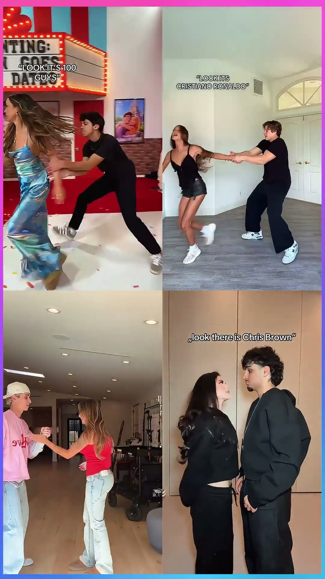 Who did the Best Dance ?? Brent x Sam x Brooke x Josh x Samro #shorts #tiktok #viral #dance #cute