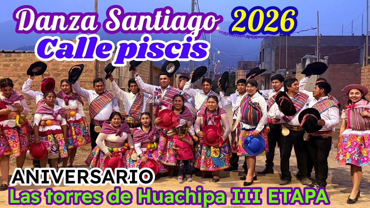 Danza santiago calle piscis 2026
