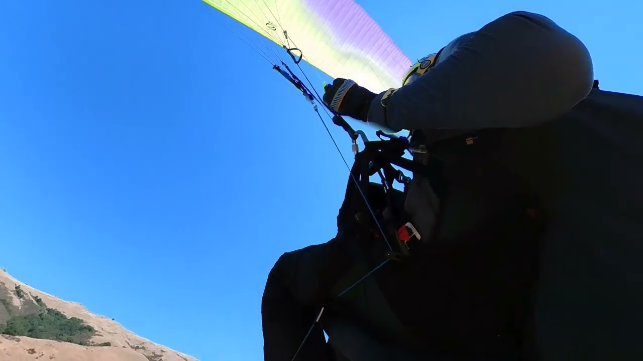 Paragliding Mission peak.   Bay Area￼￼.  8-27-22