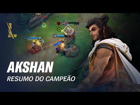 League of Legends: Wild Rift – Visão geral do Campeão: Akshan | Mecânica de jogo