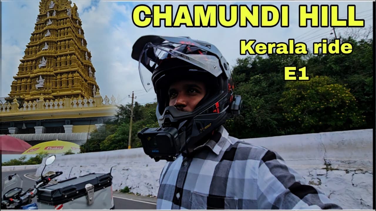 Chamundeshwari darshana togond nam Kerala ride start madidevuu.@KiranMoratagi2004