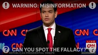 Climate misinformation: Marco Rubio on past climate change