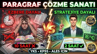 Paragraf Çözmenin Sırları: 2 Dakikada Tam Puan! (Bilimsel Yöntem) / Hızlı Konu