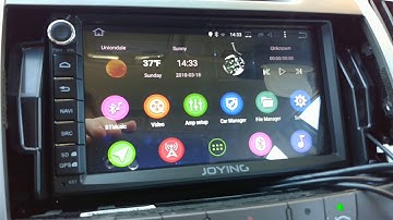Joying touchscreen issue