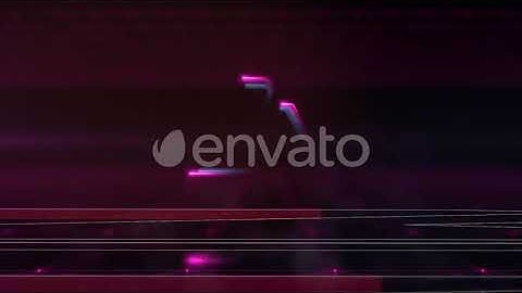 Glowing Glitch Logo | After Effects Project Files - Videohive template