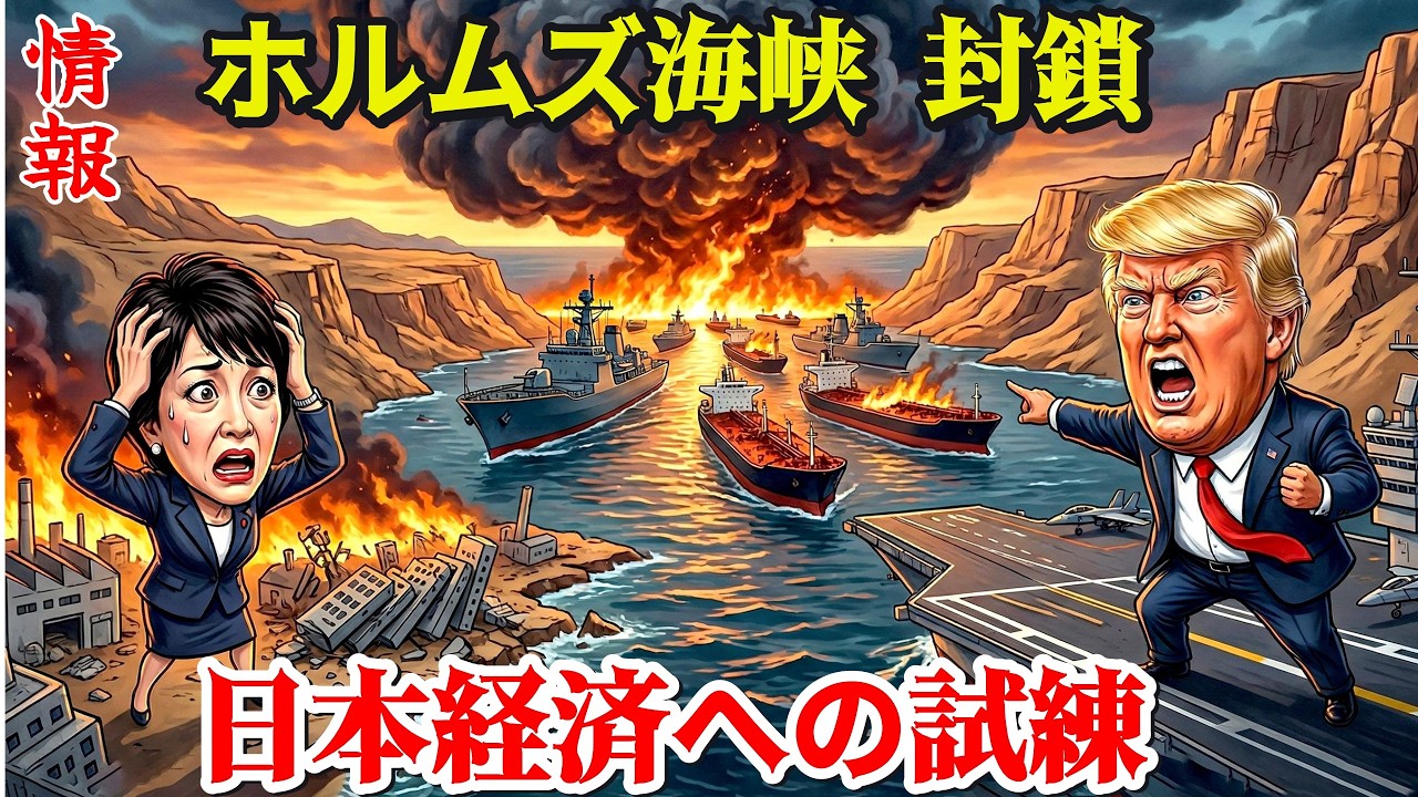 【緊急警告】ホルムズ海峡が完全封鎖！原油200ドル突破で日本経済を襲う「最悪の連鎖崩壊」