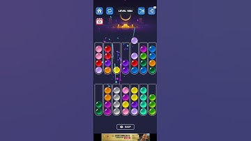 Ball Sort Puzzle Level 1884