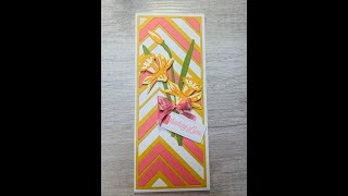 Stampin' Up! Slim Card Dies & Daffodil Daydream Bundle