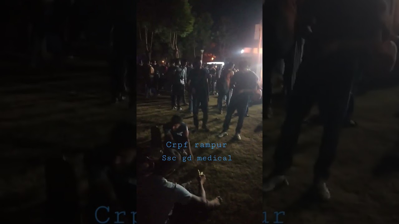 CRPF Rampur SSC GD medical time'