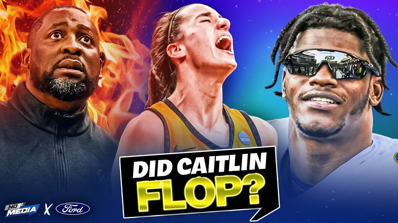 Adrian Griffin FIRED, Did Caitlin Clark Flop? Shannon Sharpe is ALL IN on Lamar Jackson | No Media