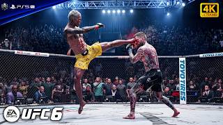UFC 6 - Charles Oliveira vs. Sean Brady - Full Fight of the Night | PS5™ Pro [4K60]