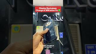 iPhone 12 Mini Display &amp; Back Glass Replacement WiFi Issue Fixed ✅ #shorts