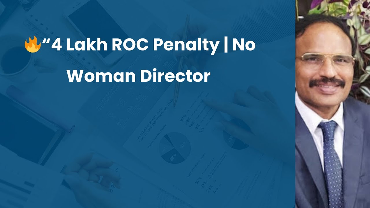 Регистрационная палата Ченнаи наложила на компанию штраф в размере 4 лакхов рупий | В компании не...