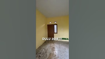 Renovasi Rumah Subsidi Cantik Banget! #shorts #rumahsubsidi