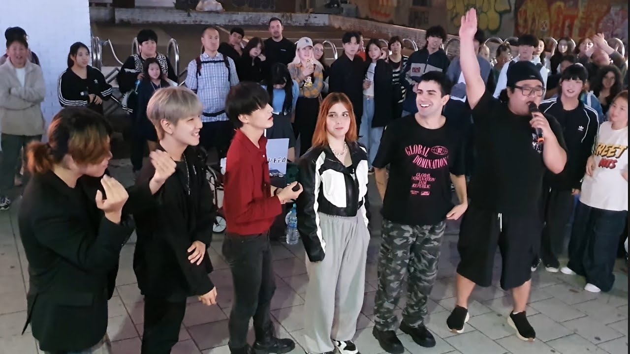 [STREET ARTIST] BE OUR. WITH NEW MEMBER. PASSION HONGDAE BUSKING. 231101.