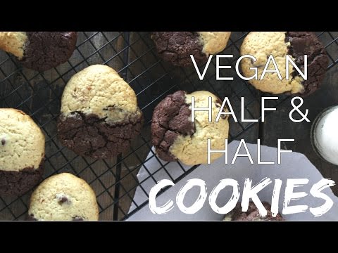 VEGAN BROOKIES \ Chocolate Chip, Brownie Cookies