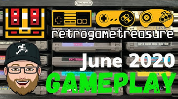 Retro Game Treasure June 2020 Gameplay | Super Jeremy World
