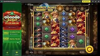 20210930 75000 72000 Dynamite Riches Megaways 2021 09 30 10 26 14