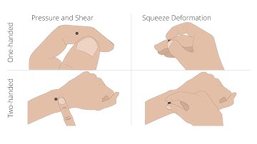 DeformWear: Deformation Input on Tiny Wearable Devices
