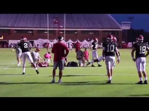 Day 9 Alabama Fall Camp 2018