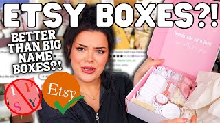 BETTER THAN BIG NAME BOXES?! Unboxing Etsy Subscriptions For the FIRST TIME!