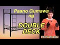 PAANO GUMAWA NG DOUBLE DECK BED | PINOY WELDING