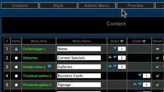 Webgen - Introduction To Administration Editing Menus
