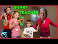 Scary Teacher In Real Life Pranking SCARY TEACHER!  Thumbs Up Family