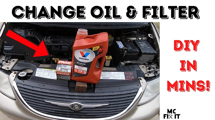 Oil filter for 2002 chrysler town and country