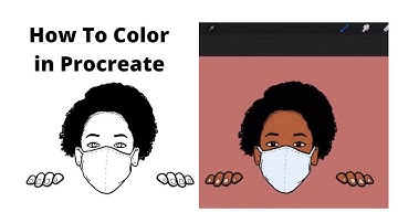 How to color in Procreate / Save drawing/ Procreate iPad/ colouring tutorial / Colouring tips