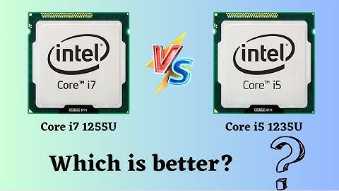 The ULTIMATE Guide: i7 1255U vs i5 1235U - Choose the RIGHT CPU for YOU!
