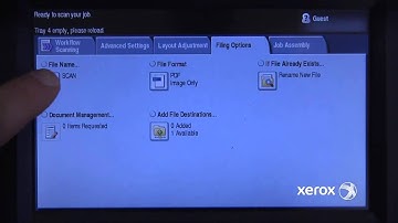 Scan to File Xerox WorkCentre 5700 Series