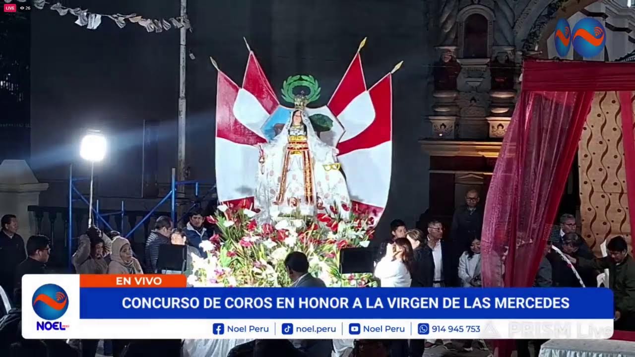 CONCURSO DE COROS EN HONOR A LA VIRGEN DE LAS MERCEDES - YouTube