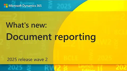 What's new: Document reporting