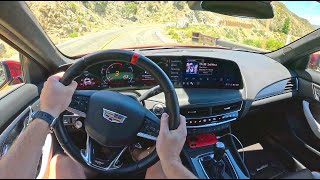 2025 Cadillac CT5-V Blackwing 6MT - POV Test Drive (Binaural Audio)