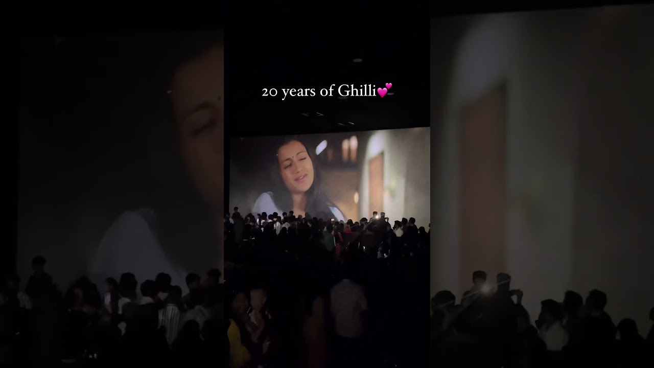 Ghilli rerelease was a-vibe 