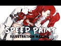 【イラストメイキング】オリジナル　OC - SpeedPaint【Procreate】