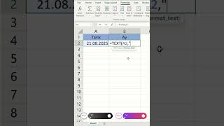Həftənin gününü tapmaq #microsoft #exceltips #excel #exceltricks #msoffice #textfunction #weekday