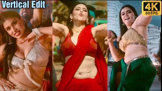 Mannara Chopra Radhabhai Tiragabadara Saami Song Reaction Vertical Edit 4K60Fps