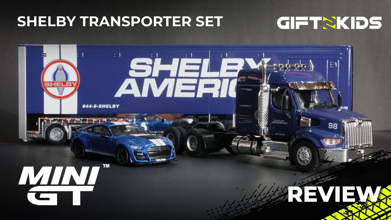 MINI GT SHELBY Transporter Set トランスポーター Unboxing Review MINI GT SHELBY Transporter Set - YouTube