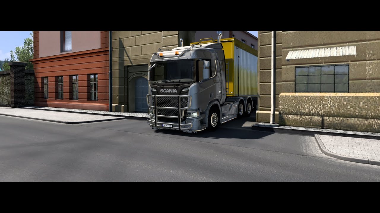 Lille to Rotterdam with Scania V8.