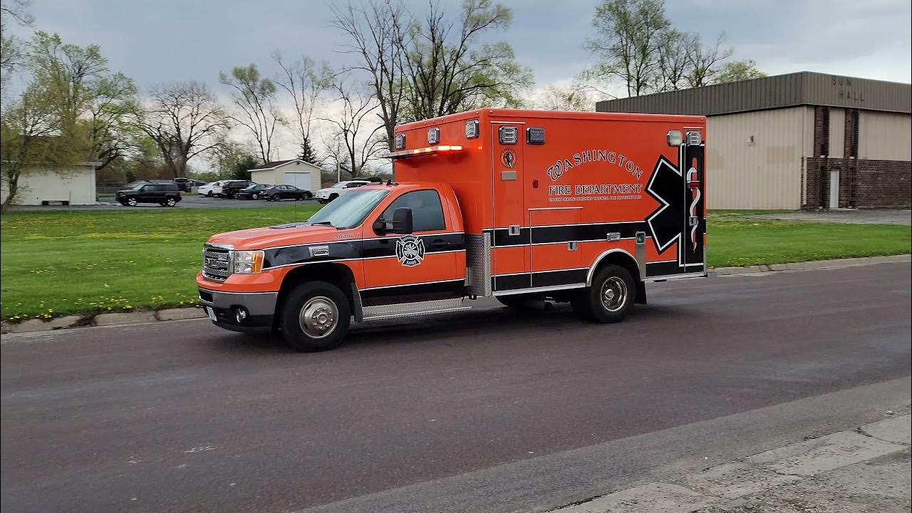 Washington, IL Fire Dept Paramedic 4 responding to a medical call YouTube