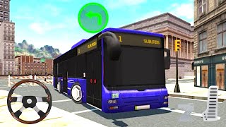 Dr Driving City 2020 2 - Driving and Parking Public School Bus Simulator - Android Gameplay screenshot 1