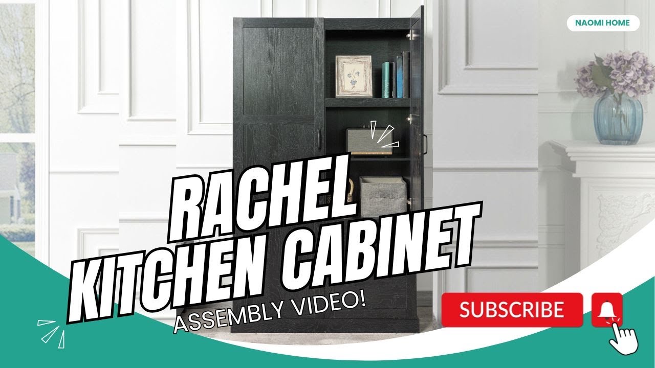 Transform Any Kitchen With This Storage Cabinet: Rachel Cabinet Assembly Video