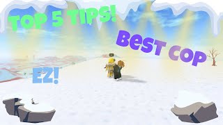 Top 5 TIPS on becoming the BEST COP in Roblox Jailbreak. screenshot 5