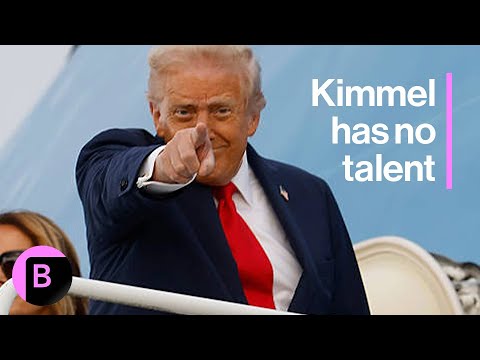 Jimmy Kimmel Was Fired for 'Lack of Talent,' Trump Says