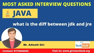what is the diff between jdk and jre